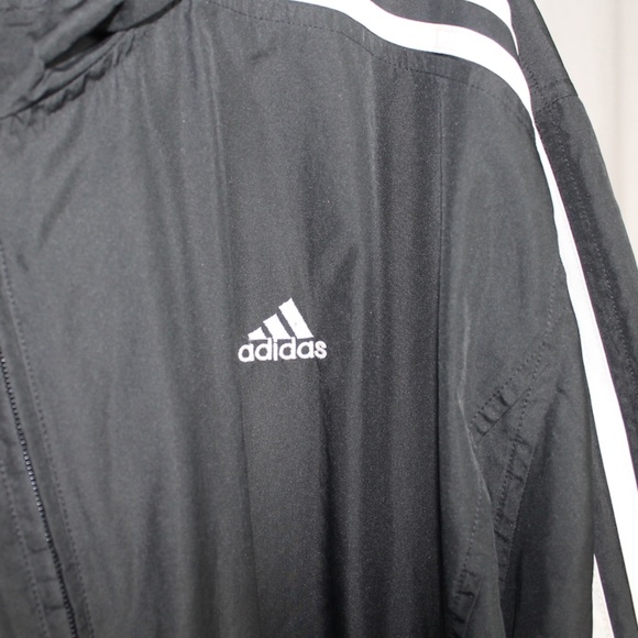 Adidas Zip Up Hooded Jacket - Picture 3 of 6